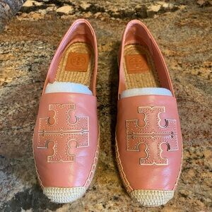 Tory Burch Tramonto/Spark Gold Espadrille Flats